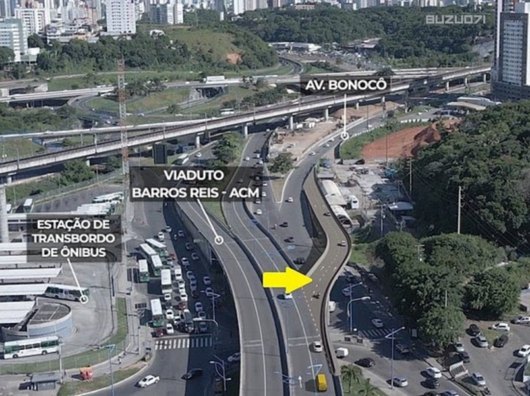 Prefeitura de Salvador fará intervenções na Rótula do Abacaxi para melhorar mobilidade na região