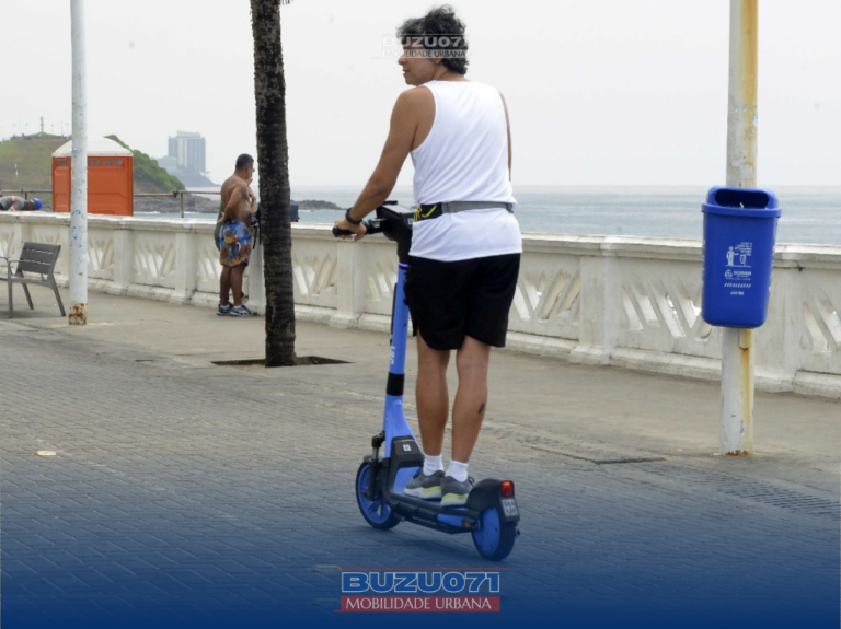 Patinetes elétricos realizam mais de 11 mil viagens em Salvador em apenas semana