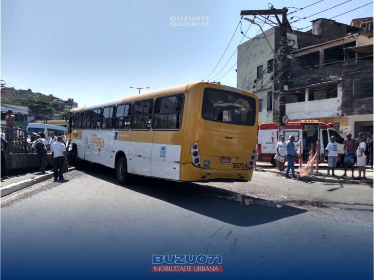 Acidente com ônibus do Integra evidencia o problema da idade média da frota de Salvador