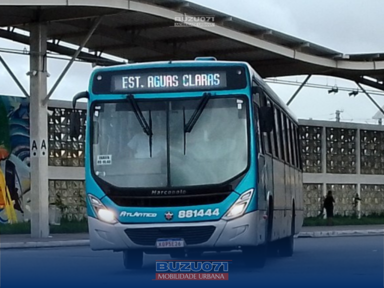 Agerba amplia horários de seis linhas metropolitanas que partem do Terminal Águas Claras