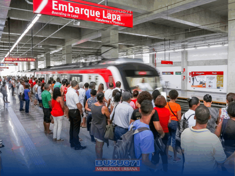 Número de passageiros no metrô de Salvador aumenta e alcança marca histórica