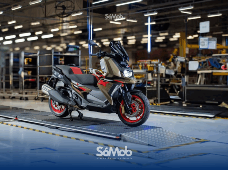 BMW dá início à produção da nova scooter C400 X na fábrica de Manaus