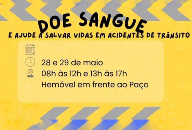 Parceria Detran, Hemoba e Câmara de Salvador disponibiliza Hemóvel no centro da capital
