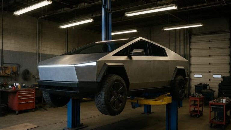 Tesla Cybertruck enfrenta críticas por desgaste rápido e alto custo dos pneus