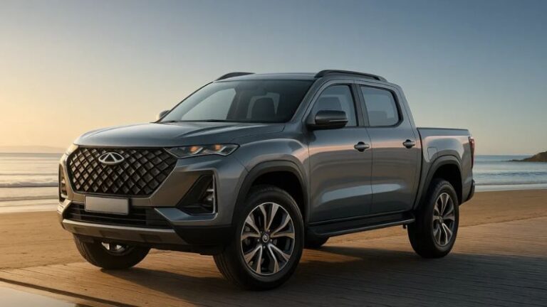 Chery registra picape híbrida para competir com Toyota Hilux e Ford Ranger