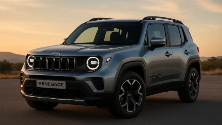 Jeep Renegade 2026 chega ao mercado com versões mais acessíveis e novo design