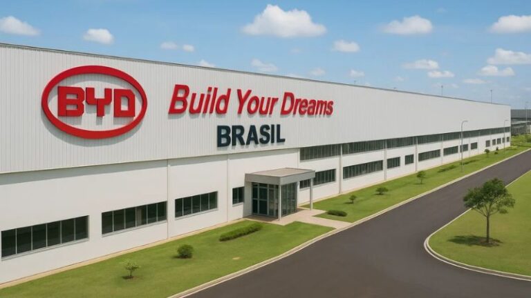 BYD confirma início da produção de carros no Brasil para junho de 2025