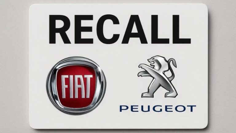 Fiat e Peugeot convocam recall para mais de 21 mil veículos devido a risco de desligamento repentino