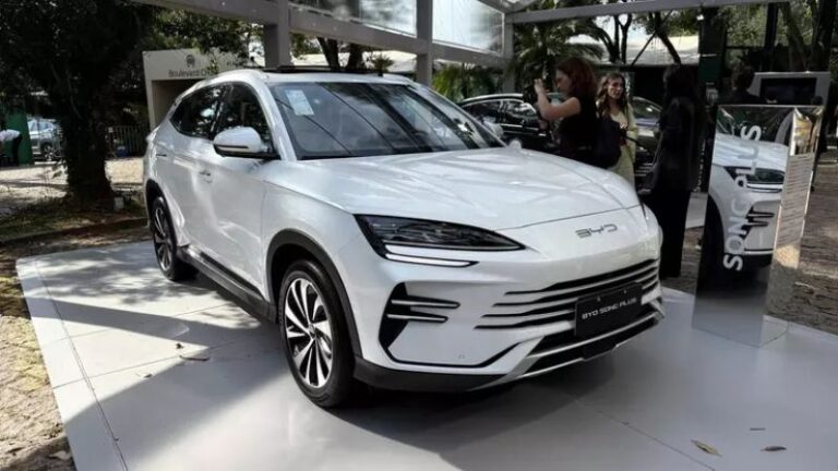 BYD Song Plus 2026 chega ao Brasil com novo visual e mais tecnologia