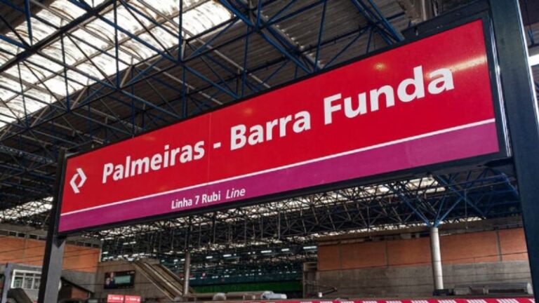 Serviço 710 da CPTM terá mudanças na Estação Palmeiras-Barra Funda.
