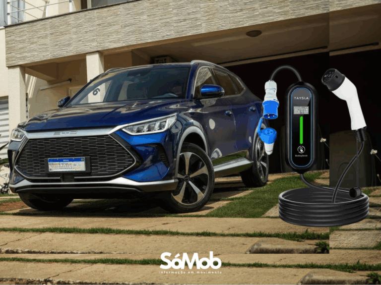 Com mais carros elétricos, cresce a procura por acessórios inteligentes. Conheça o carregador portátil da TAYSLA