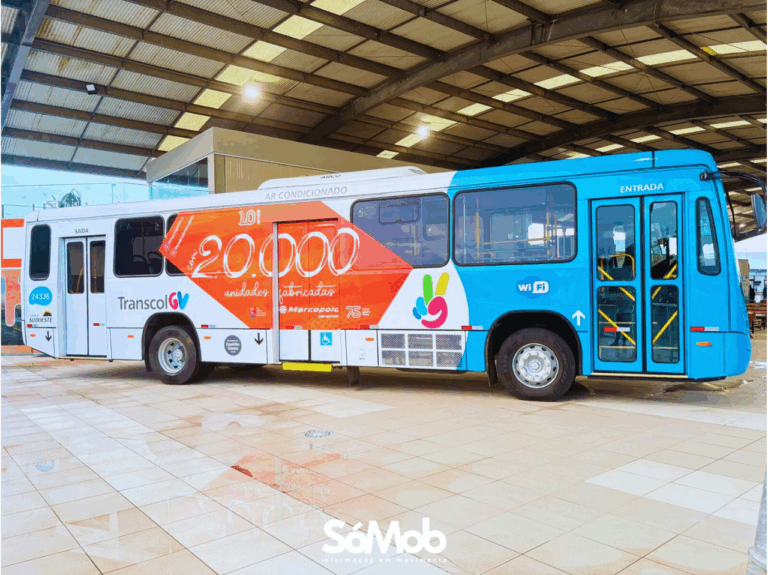 Marcopolo atinge 20 mil ônibus produzidos no Espírito Santo e foca na liderança do mercado regional
