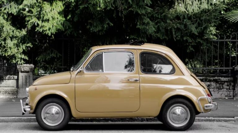Fusca automático raro está em exposição no interior de SP