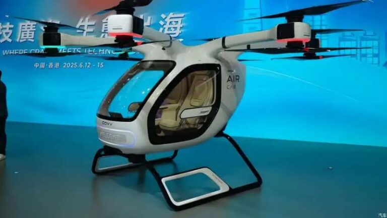 Carro voador da GAC entra em pré-venda e abre os céus para o futuro da mobilidade
