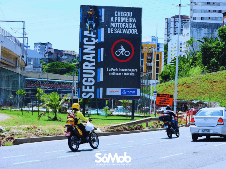 Salvador reduz mortes de motociclistas em 37% no primeiro semestre de 2025
