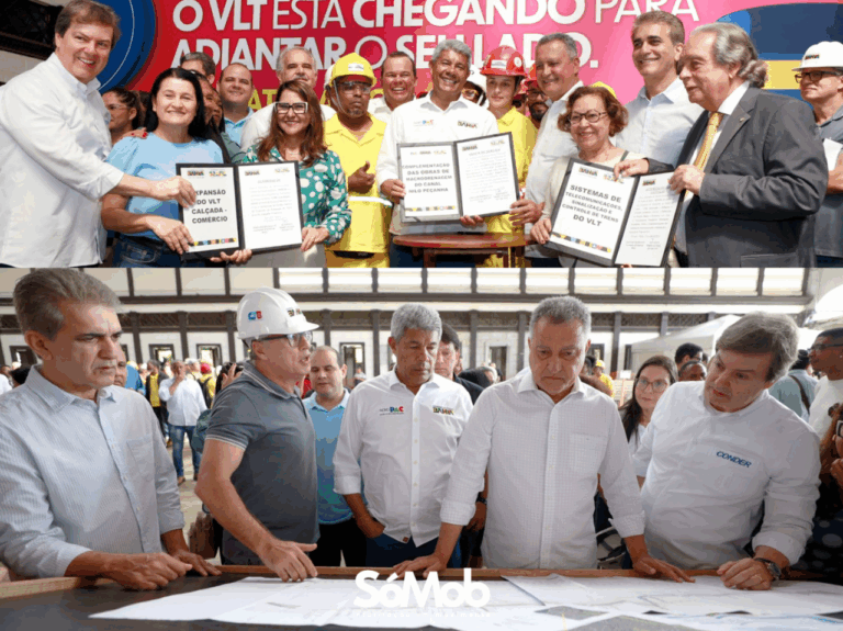 Com obras em andamento, governo lança nova etapa do VLT em Salvador