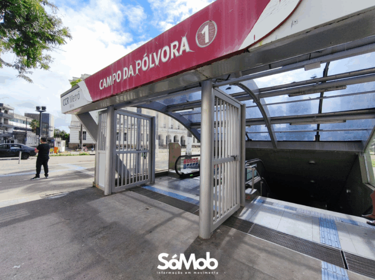 Metrô de Salvador terá operação especial para jogo entre Bahia e Retrô nesta quarta