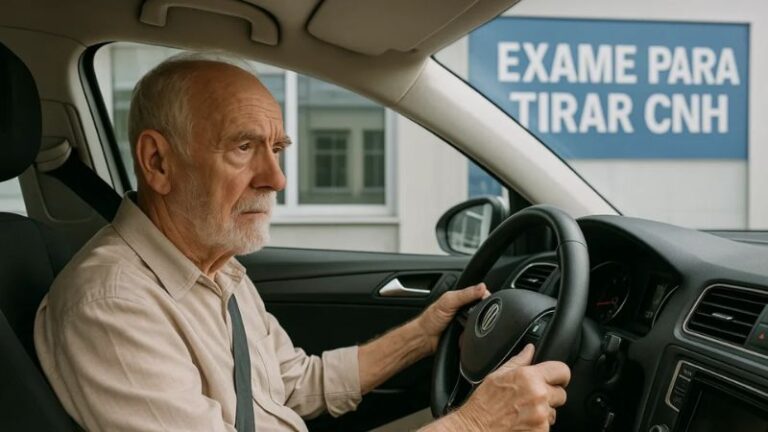 Programa CNH Social permite que idosos obtenham habilitação gratuitamente em diversos estados brasileiros