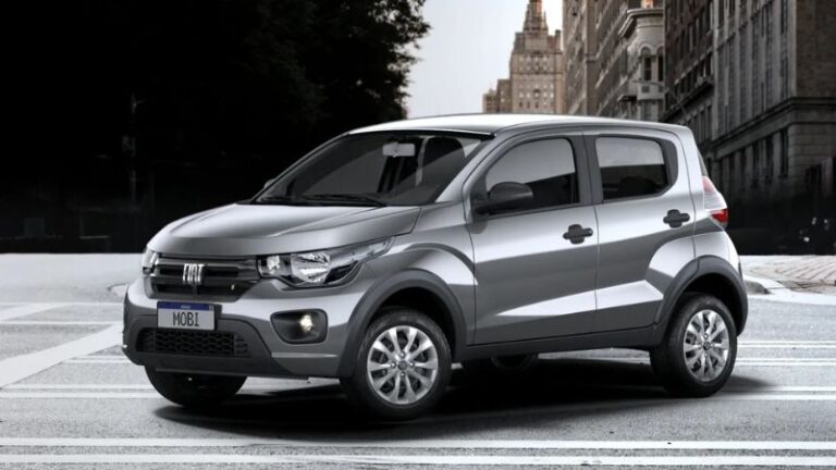 Fiat Mobi 2025 chega ao mercado como destaque entre os carros populares com preço acessível e alta eficiência