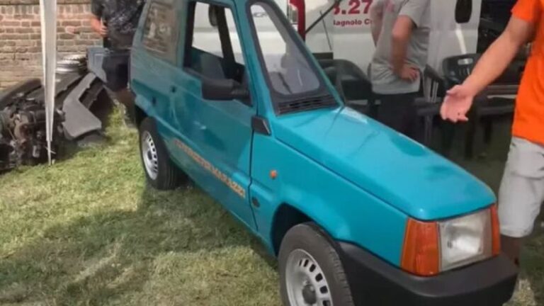 Fiat Panda vira “carro mais fino do mundo” em projeto ousado de engenheiro italiano