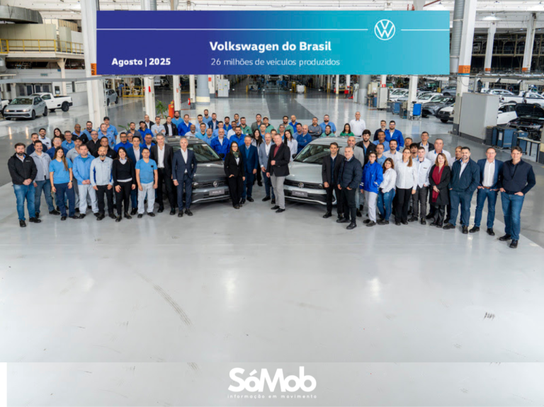 Volkswagen atinge a marca de 26 milhões de veículos produzidos no Brasil em 72 anos