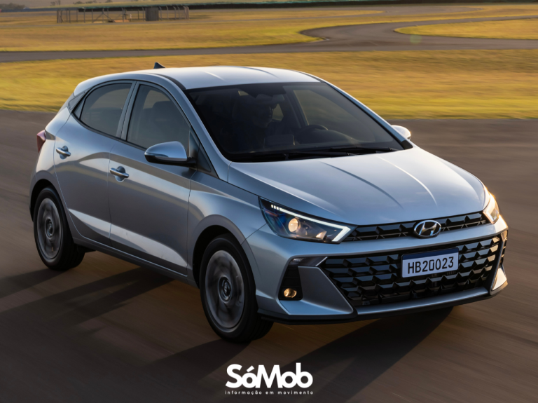 Estudo aponta que Hyundai HB20 é o carro preferido dos motoristas por aplicativos de mobilidade