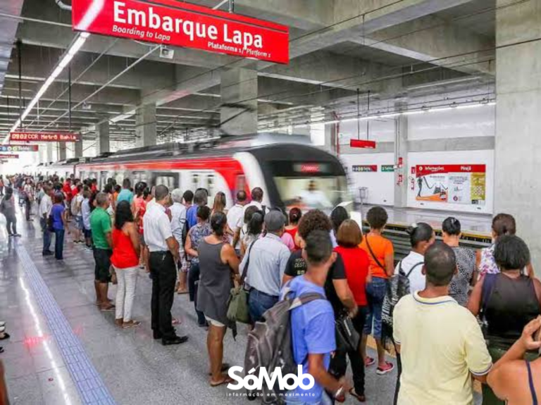 Após paralisação, Metrô de Salvador volta a funcionar normalmente