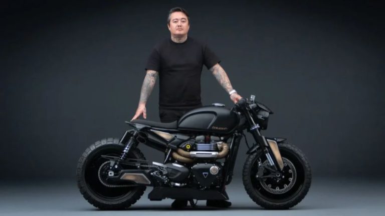 Brasileiro vence concurso mundial de customização da Triumph com projeto artesanal e homenagem a Ayrton Senna