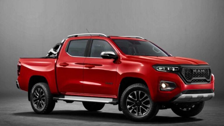 RAM 1200 2026 é flagrada em testes em Minas Gerais e promete disputar espaço no segmento de picapes médias