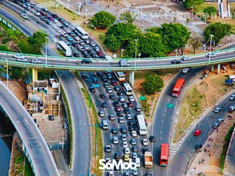 Acesso ao Viaduto Raul Seixas na Av. Tancredo Neves será restrito a partir desta quinta (25)