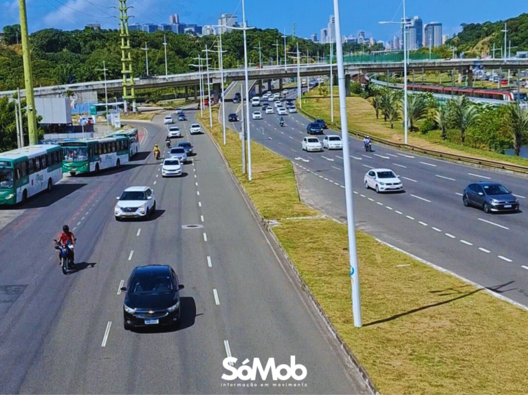Av. Paralela pode ter limite de velocidade reduzido para 40 km/h em revisão nacional de trânsito