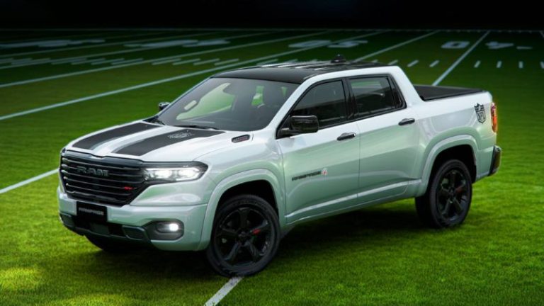 Ram lança edição limitada da Rampage em parceria com a NFL no Brasil