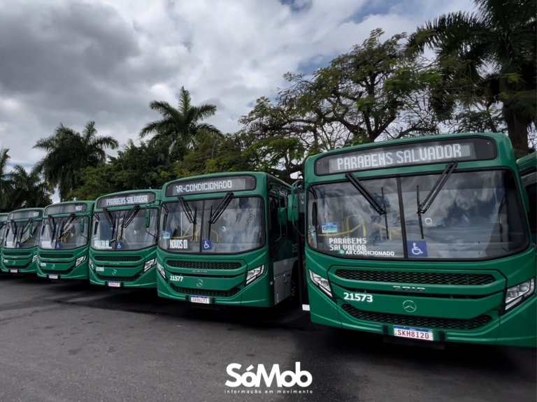 Salvador deve receber 700 novos ônibus no início de 2026