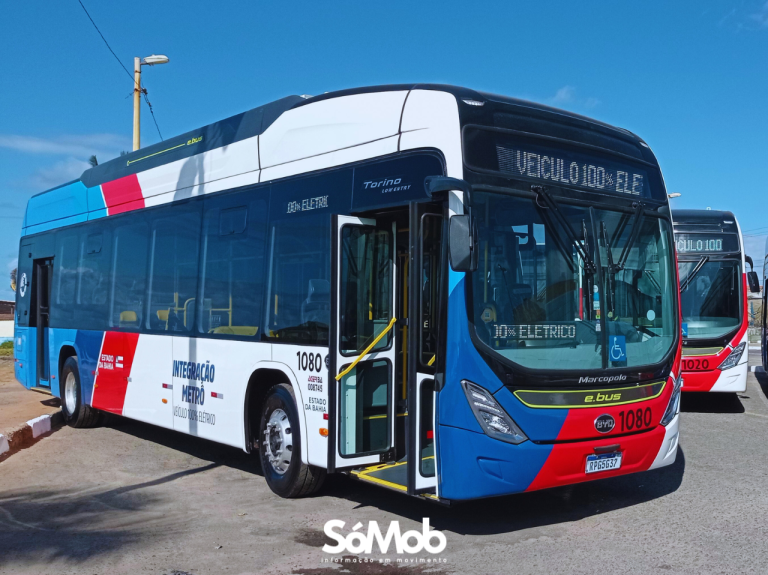 Ônibus elétricos: confira os horários atualizados das linhas que ligam Pituaçu a Lauro de Freitas e Ilha de São João