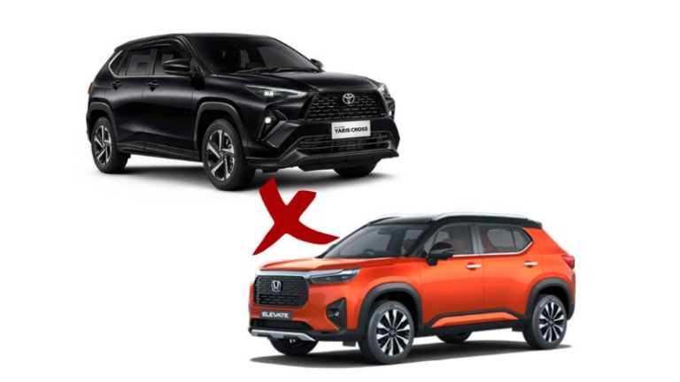 Toyota Yaris Cross e Honda WR-V disputam espaço entre os SUVs compactos no Brasil