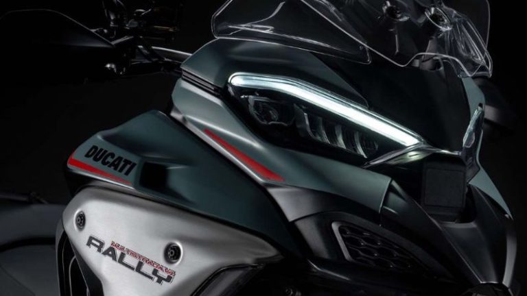 Ducati Multistrada V4 Rally 2026 é revelada com 170 cv e tecnologia de radar para aventuras premium
