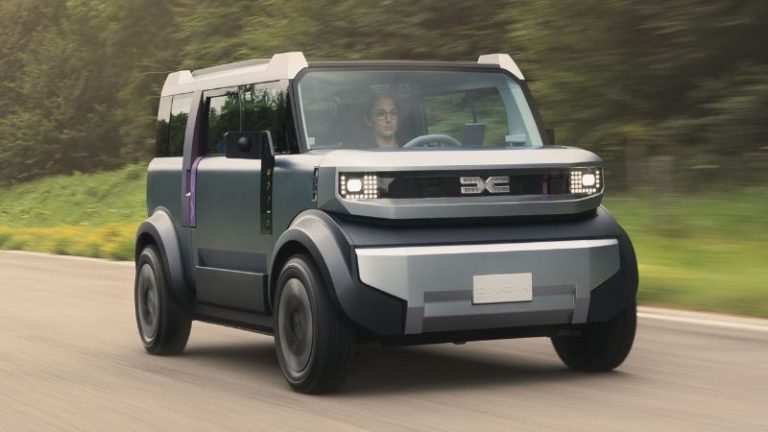 Dacia apresenta Hipster Concept: minicarro elétrico acessível para enfrentar concorrência chinesa na Europa