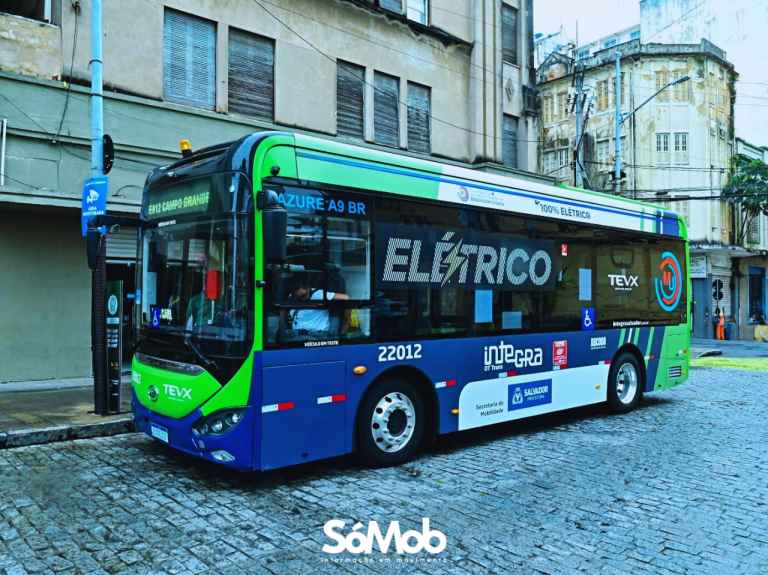 Ônibus elétrico em teste agrada passageiros e reforça aposta de Salvador em mobilidade sustentável