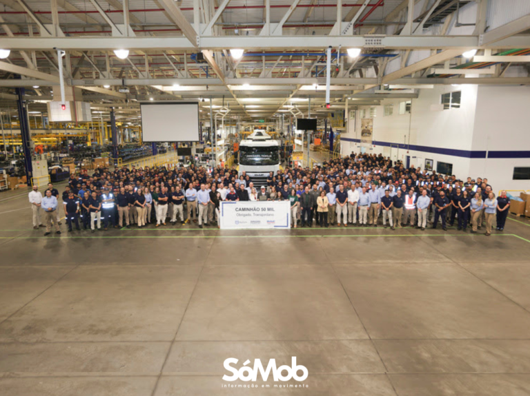 DAF entrega caminhão número 50 mil no Brasil e reforça disputa com gigantes do setor