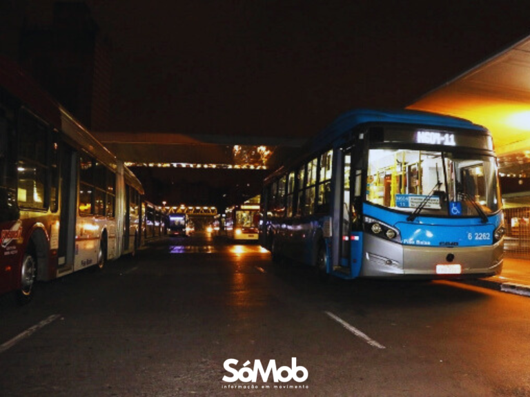 Entenda como funciona a rede de ônibus 24h de São Paulo