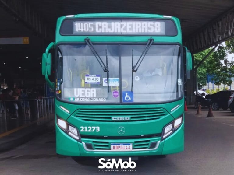 Linha 1405 passa a operar até meia-noite a partir desta quarta (12)