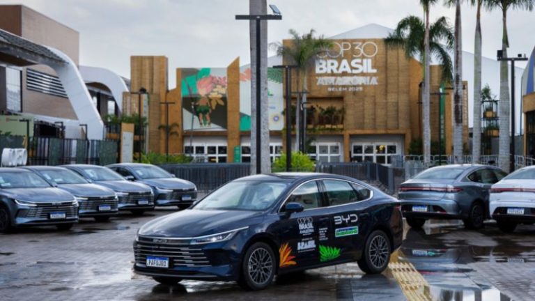 BYD reforça compromisso com sustentabilidade ao fornecer frota elétrica para a COP30