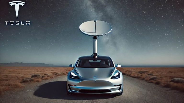 Tesla registra patente para antena de satélite no teto dos carros