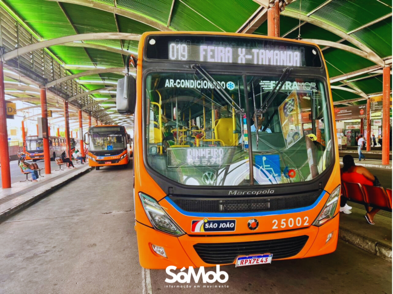 Tarifa de ônibus em Feira de Santana sobe e iguala valor cobrado em Salvador