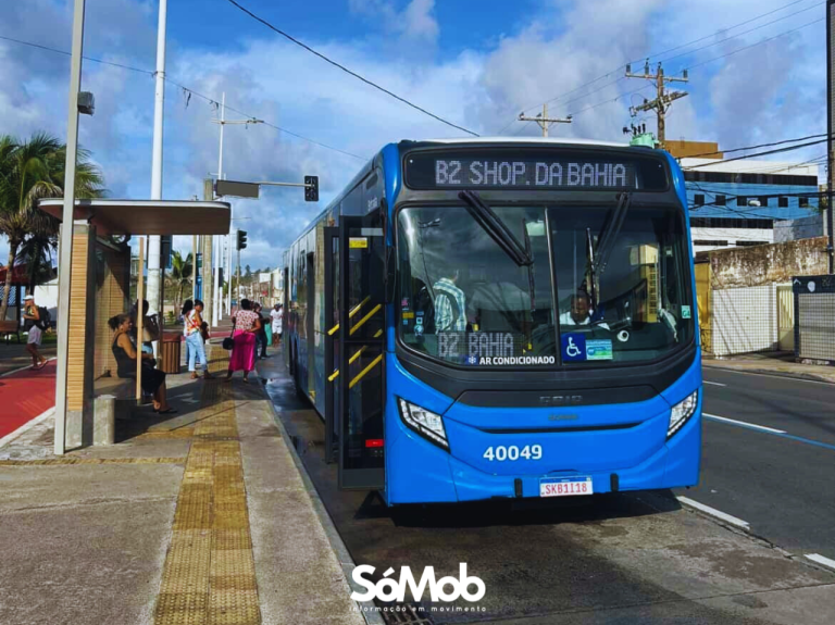 Mudança de letreiros no BRT substitui “Rodoviária” por “Shopping da Bahia”
