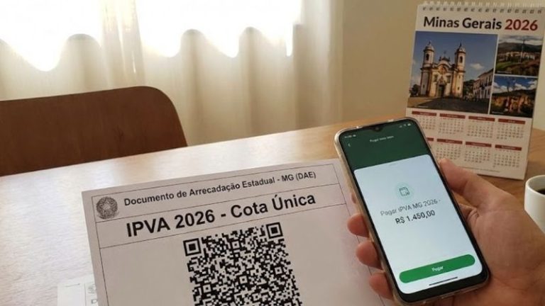 IPVA MG 2026: descontos, calendário e regras de isenção