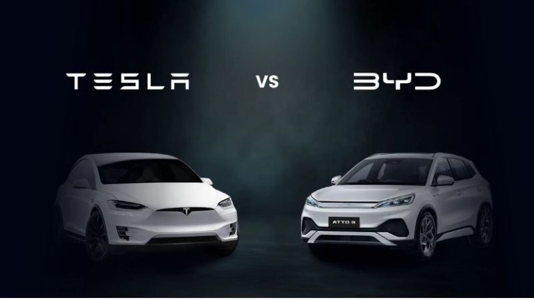BYD supera Tesla e assume liderança global em vendas de elétricos