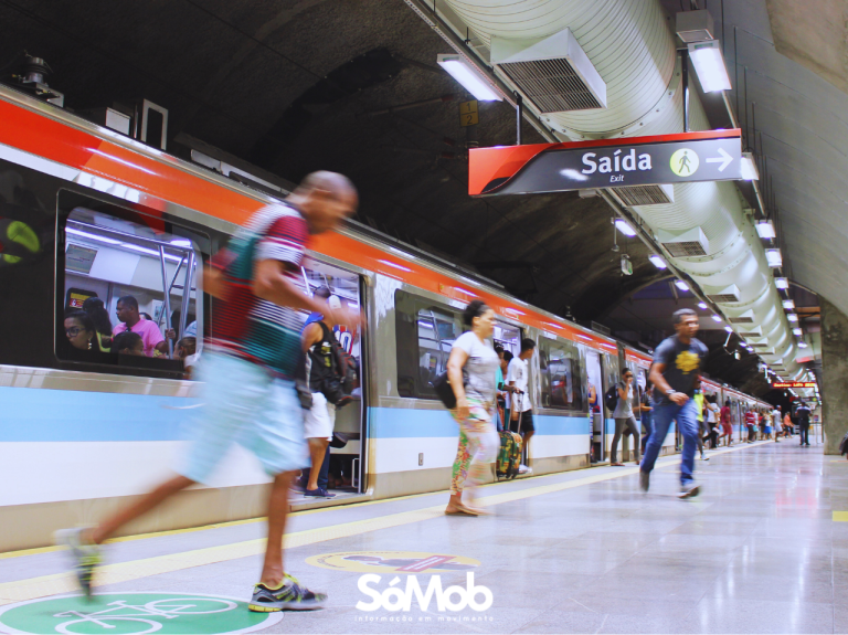 Metrô de Salvador monta operação especial para jogo entre Bahia e O’Higgins na Fonte Nova