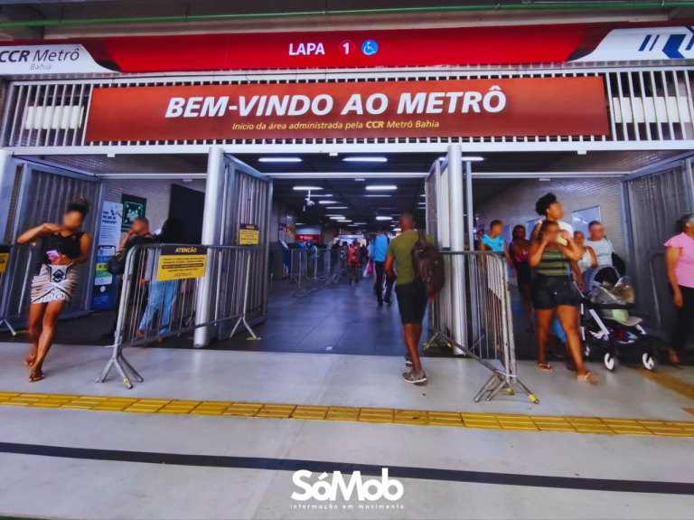 Metrô de Salvador terá funcionamento 24 horas durante todo o Carnaval 2026