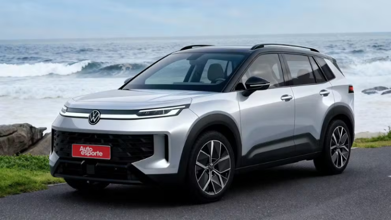 Novos Volkswagen Taos e T-Roc nacionais terão estreia de freio eletrônico de estacionamento